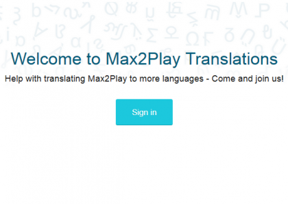Community Projekt: Beteilige dich an der Übersetzung des Max2Play Interface!