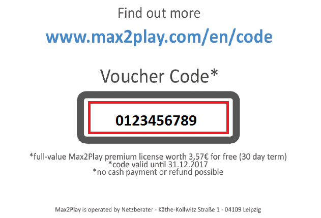 voucher code