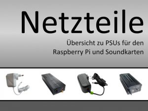 Übersicht zu Netzteilen für den Raspberry Pi